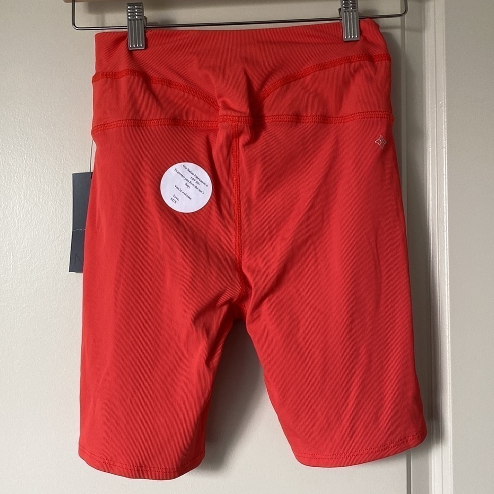 NUX Night Rider High Rise Ribbed Bike Short - Picture 4 of 9